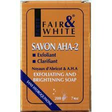 Fair and White Savon AHA-2 Soap