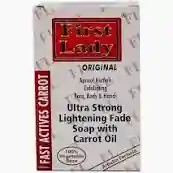  First Lady original ultra strong lightenings fade soap with carrot oil. 200g