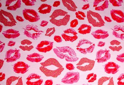 Sweat Sweat "Lips" Rosa/rot
