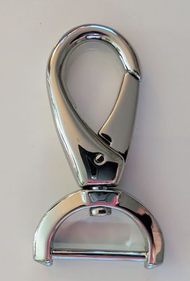 Karabiner 25mm Metall Silber, 2 Stück Karabiner 25mm Metall Silber, 2 Stück