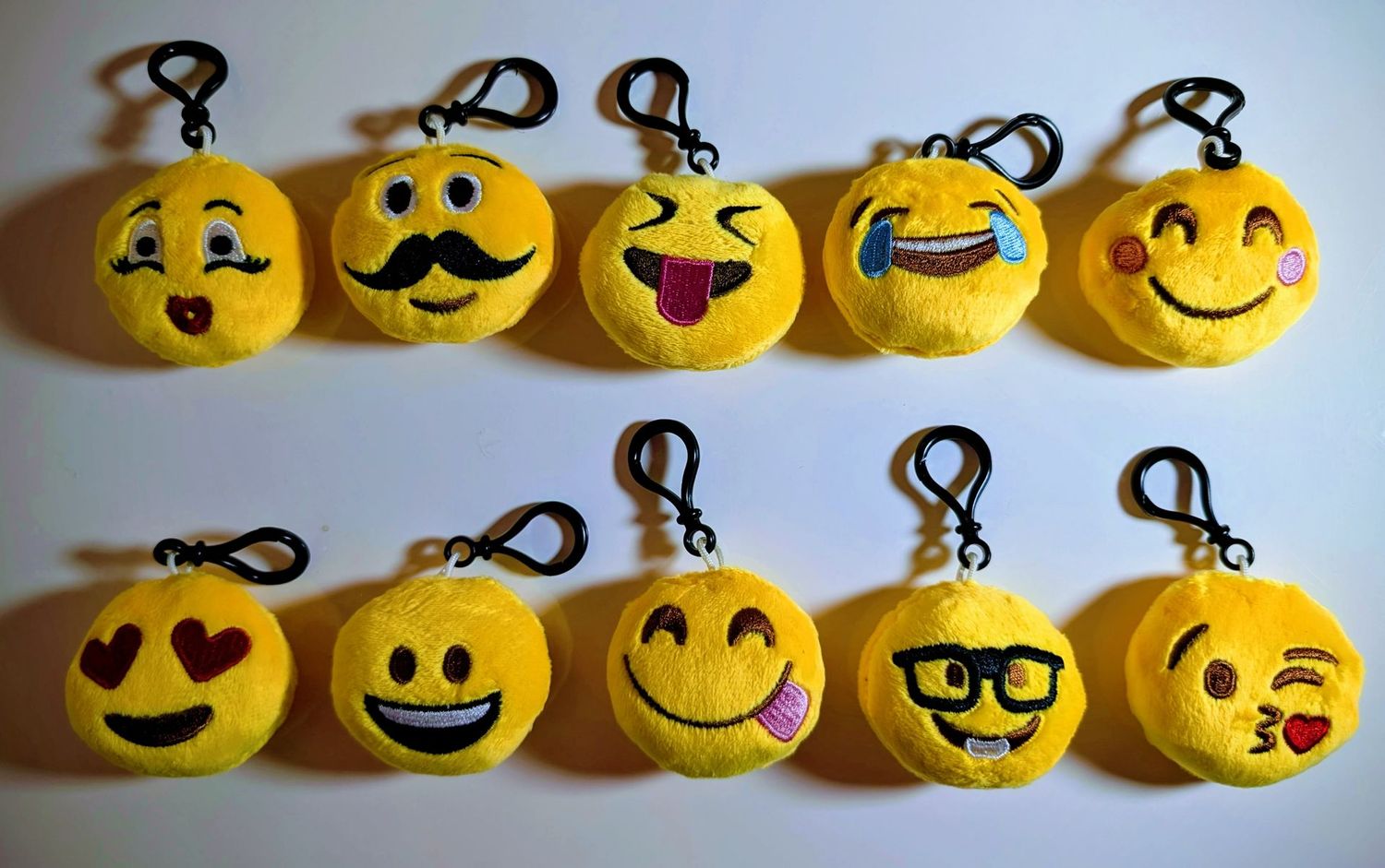 Smileys, 5 Stück Smileys, 5 Stück