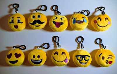 Smileys, 5 Stück Smileys, 5 Stück