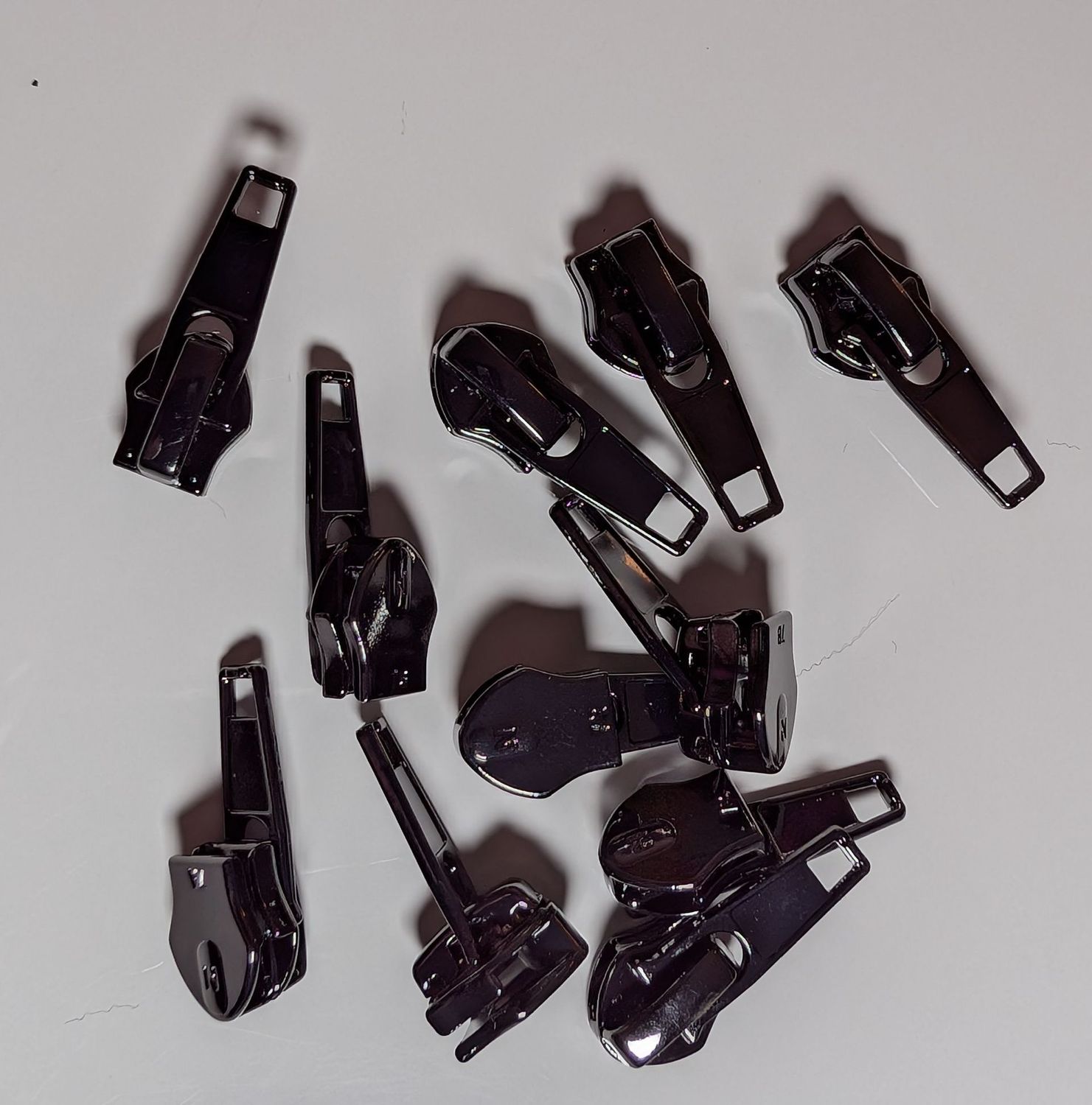 Reißverschluß Zipper Gunmetal, 10 Stück Reißverschluß Zipper Gunmetal, 10 Stück