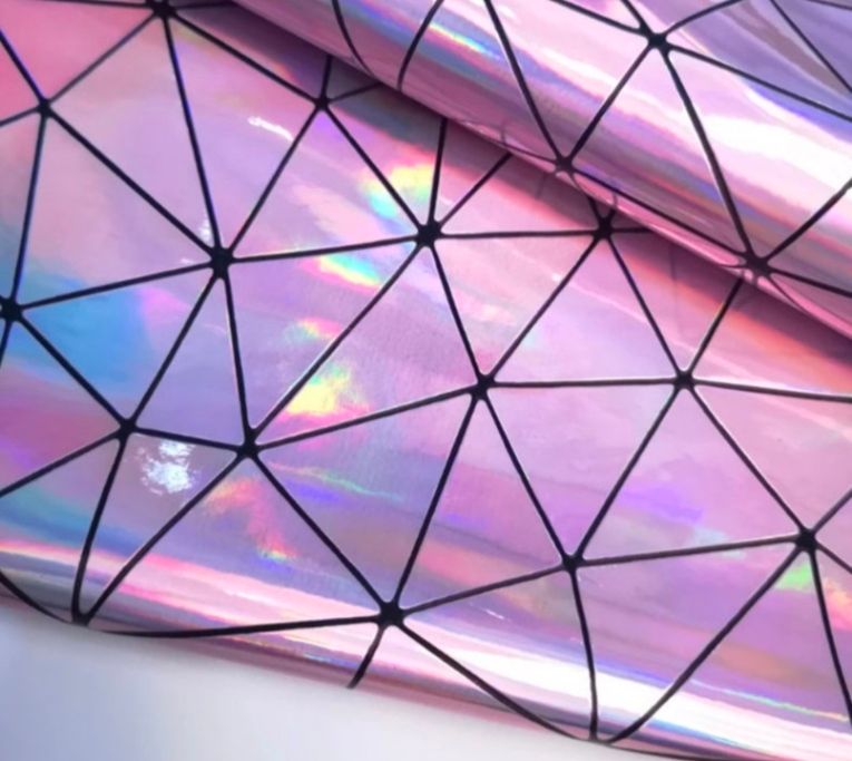 Kunstleder Holo Rosa Kunstleder Holo Rosa