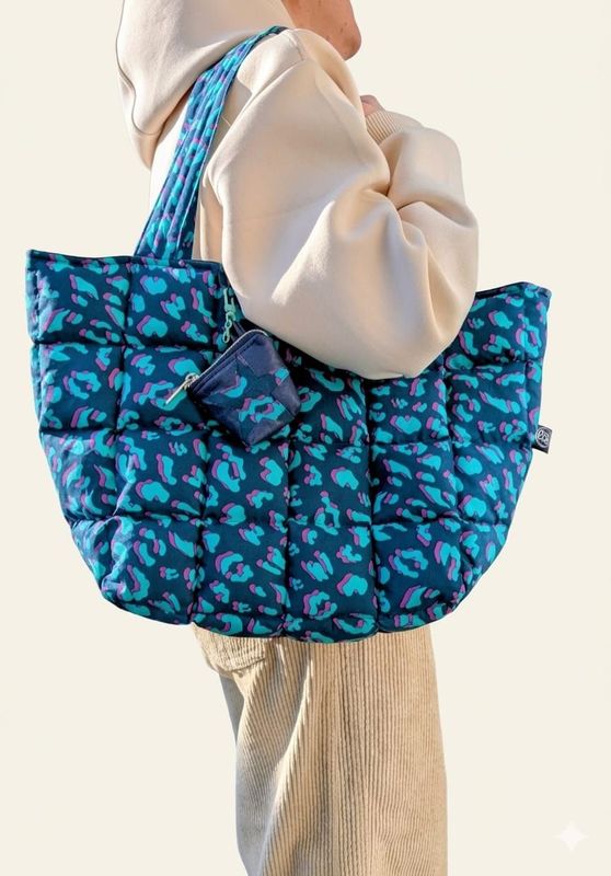 Puffy Bag Puffy Bag "LEO PETROL"