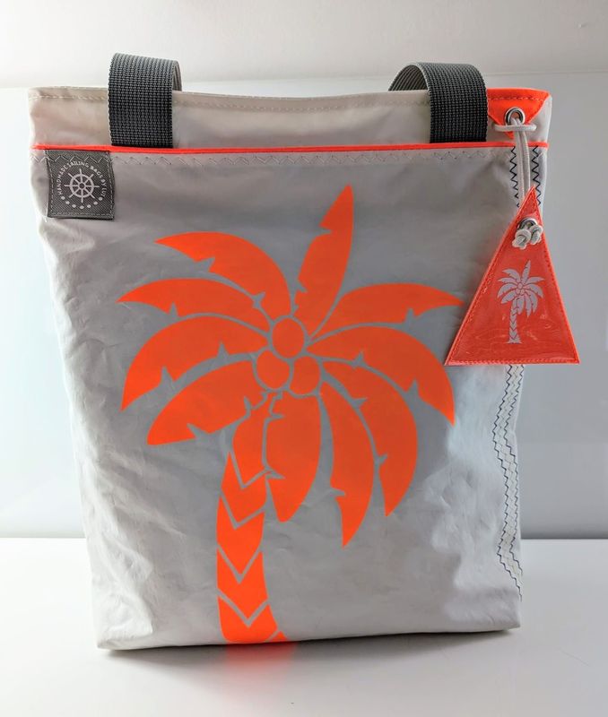 Segeltasche Shopper Segeltasche Shopper "NEON PALME"