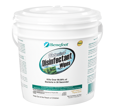 Benefect Botanical Disinfectant Wipes | 250 Count