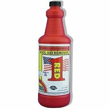 Red One by CTI Pro's Choice | Specialty Stain Remover | Quart