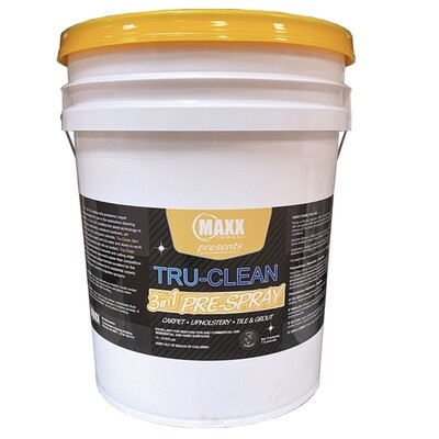 MAXX TRU-CLEAN | 3-in-1 Prespray | 40 lb Pail