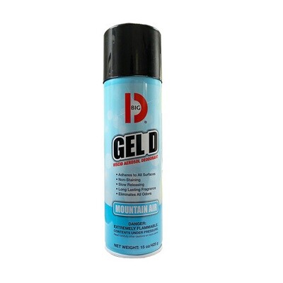 Big D | Gel D | Viscid Aerosol Deodorant | 15 oz