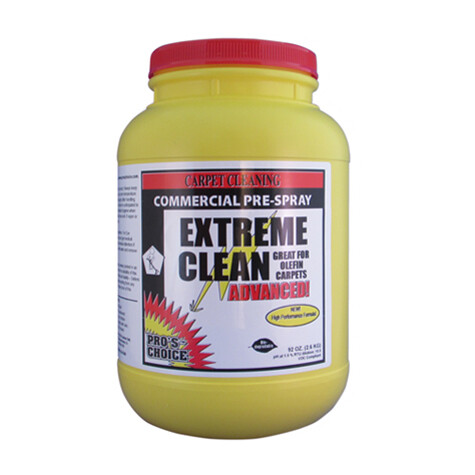 Extreme Clean by CTI Pro's Choice | Powdered Carpet Pre-Spray |  92 oz  Jar