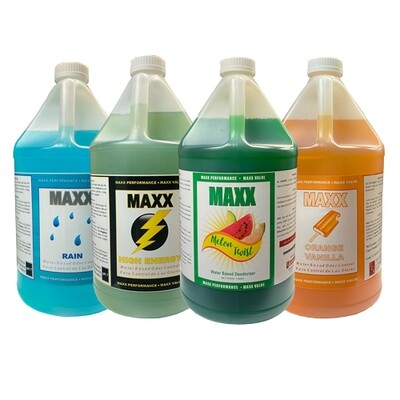 MAXX Water-Based Deodorizers | Multiple Fragrances | Gallon