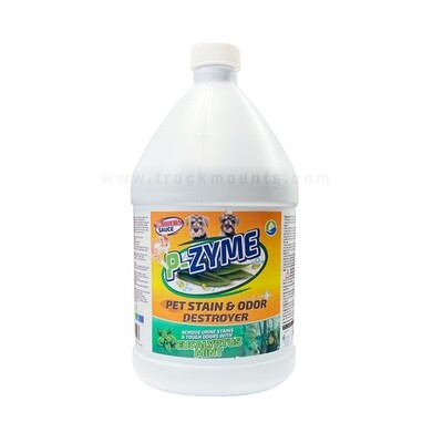 Saiger's Sauce P-Zyme Eucalyptus Mint | Pet Stain & Odor Destroyer | Gallon