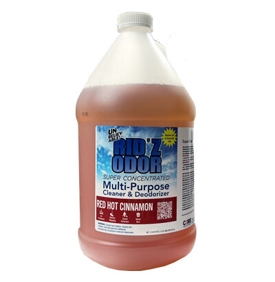 UNBELIEVABLE!® Rid'Z Odor by Core Products  | Red Hot Cinnamon Scent |  Gallon