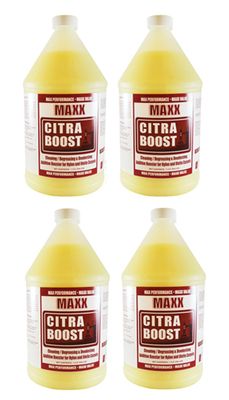 MAXX Citra Boost | Degreasing & Deodorizing Additive | Case Qty 4