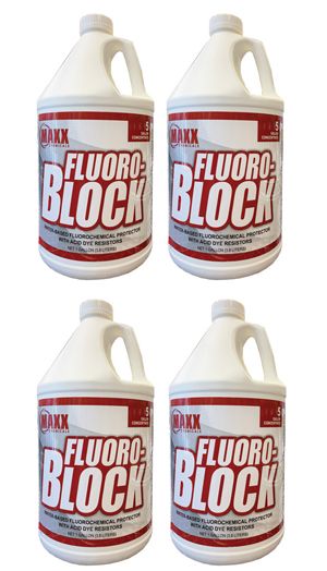 MAXX Fluoro-Block | Water-Based Fluoro-Chemical Protector | Case Qty 4