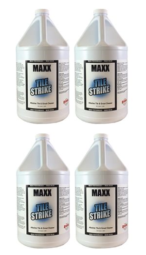 MAXX Tile Strike | Alkaline Tile & Grout Cleaner | Case Qty 4