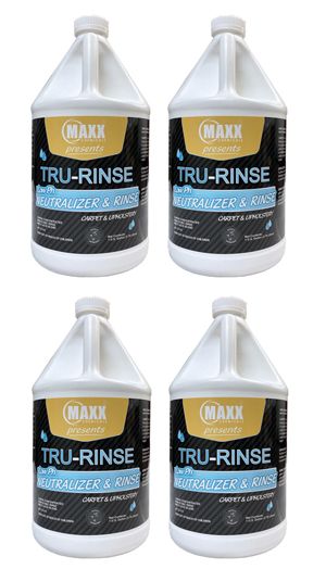 MAXX TRU-RINSE | Neutralizer & Rinse | Case Qty 4