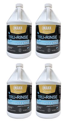 MAXX TRU-RINSE | Neutralizer & Rinse | Case Qty 4
