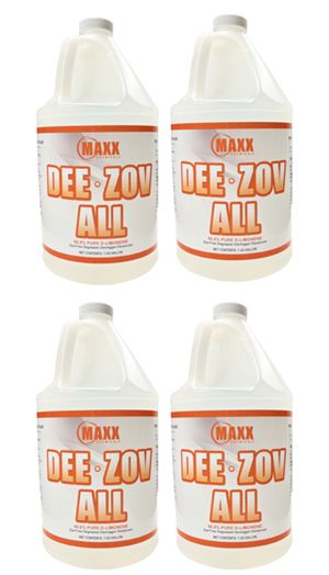 MAXX Dee-Zov-All | Citrus Solvent | Case Qty 4