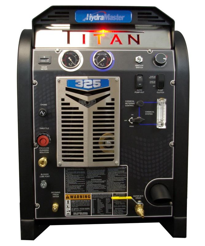 HydraMaster Titan 325 Truckmount | 70 Gallon & 100 Gallon Recovery Tank Options