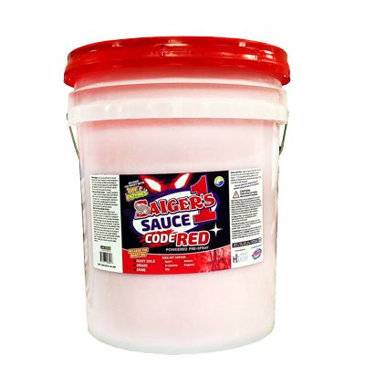 Saiger's Sauce Code Red | Powdered Prespray | 40 lb Pail