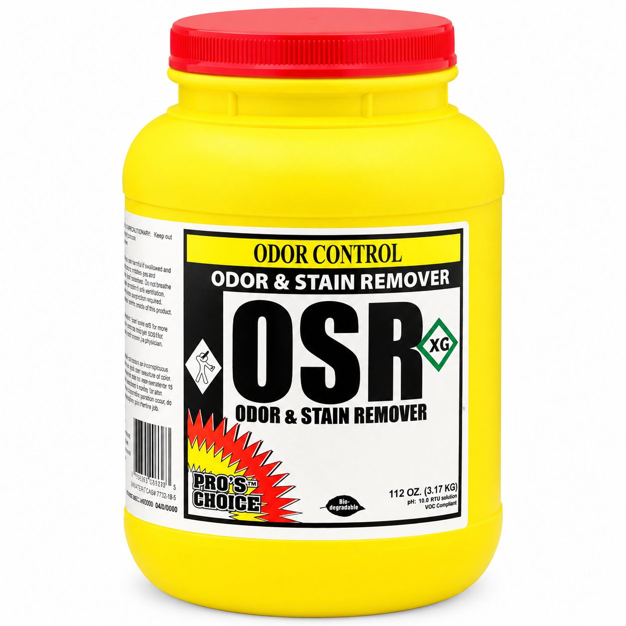 OSR by CTI Pro's Choice | Odor and Stain Remover Powder | 112 oz Jar