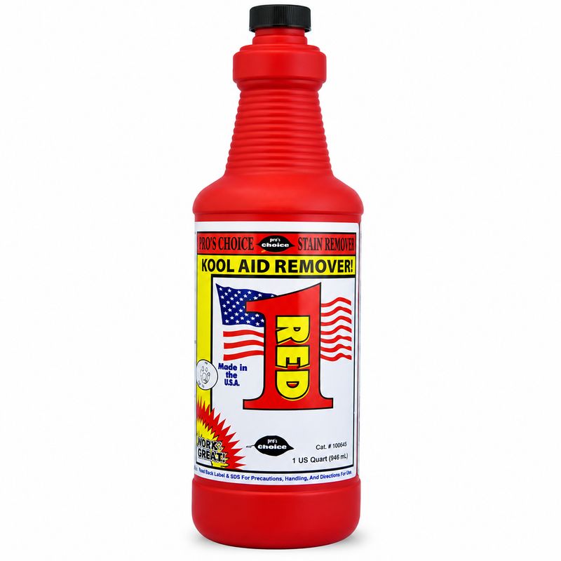 Red One by CTI Pro's Choice | Specialty Stain Remover | Quart