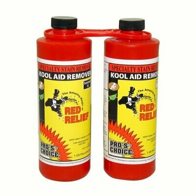 Red Relief (Parts A&B Quart Set) by CTI Pro's Choice | Specialty Stain Remover Red Relief (Parts A&B Quart Set) by CTI Pro's Choice | Specialty Stain Remover