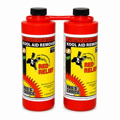 Red Relief (Parts A&B Quart Set) by CTI Pro's Choice | Specialty Stain Remover Red Relief (Parts A&B Quart Set) by CTI Pro's Choice | Specialty Stain Remover