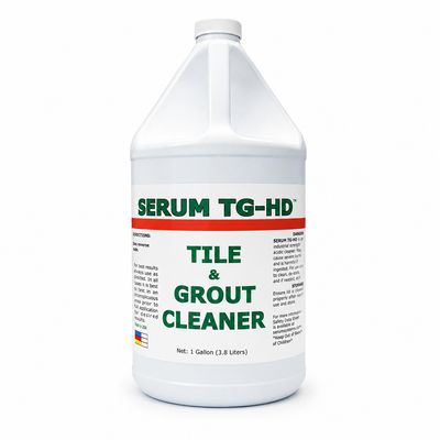 Serum TG - HD by Serum Systems - Heavy Duty Tile and Grout Cleaner | Gallon Serum TG - HD by Serum Systems - Heavy Duty Tile and Grout Cleaner | Gallon