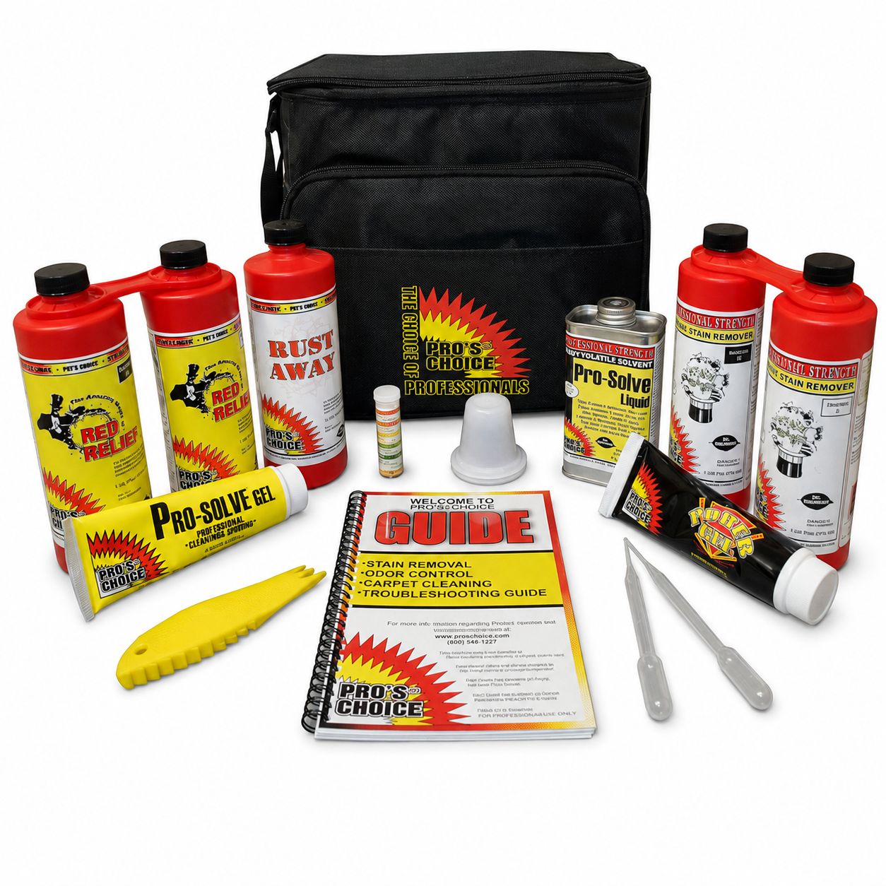 Tech Spotting Kit by CTI Pro's Choice | Stain Remover Kit