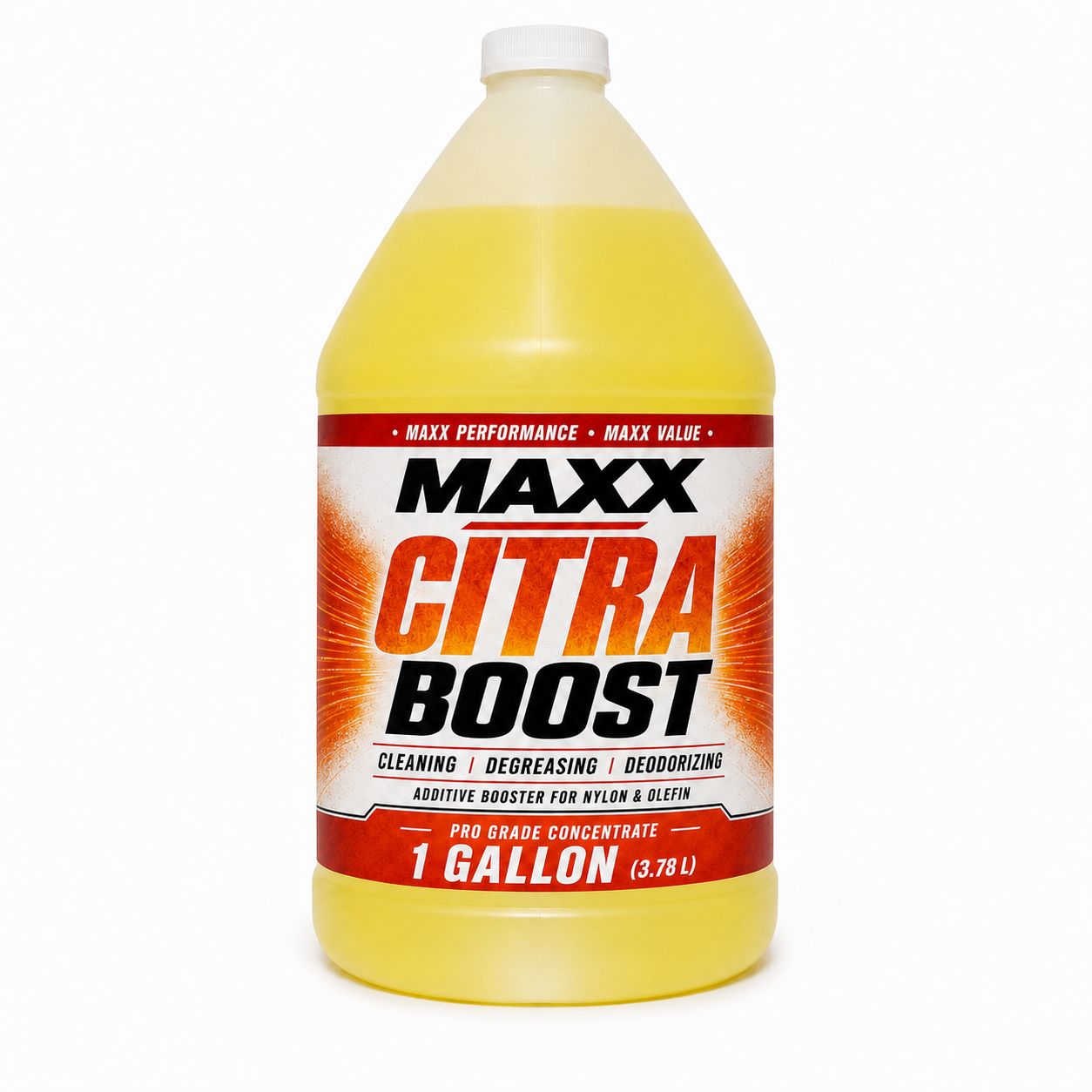 MAXX Citra Boost | Degreasing & Deodorizing Additive | Gallon MAXX Citra Boost | Degreasing & Deodorizing Additive | Gallon