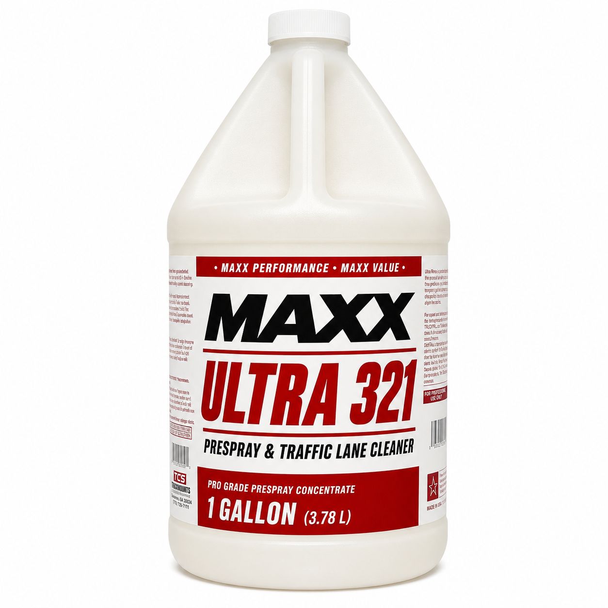 MAXX Ultra 321 | Prespray & Traffic Lane Cleaner | Gallon