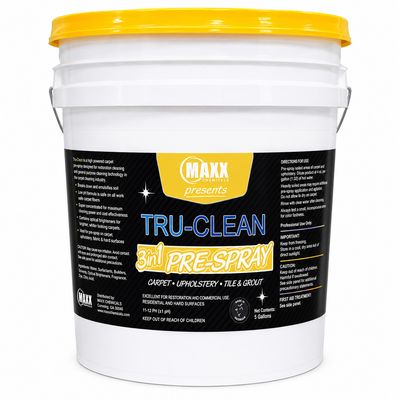 MAXX TRU-CLEAN | 3-in-1 Prespray | 40 lb Pail MAXX TRU-CLEAN | 3-in-1 Prespray | 40 lb Pail