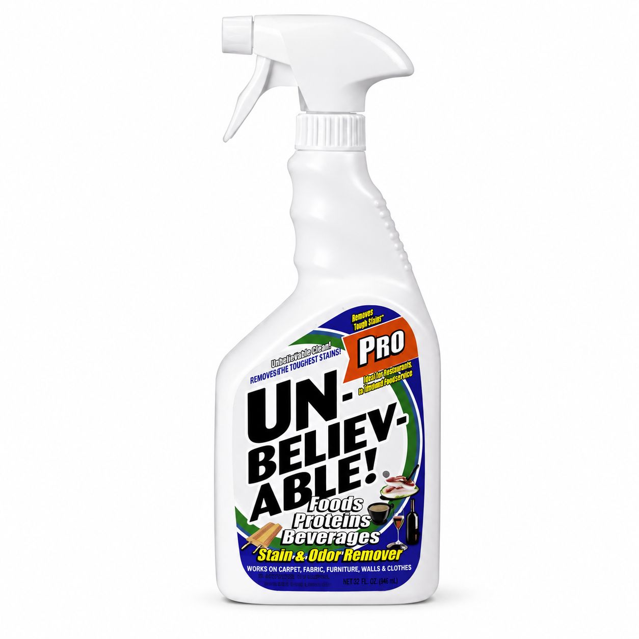 UNBELIEVABLE!® PRO STAIN & ODOR REMOVER by Core Products | Quart