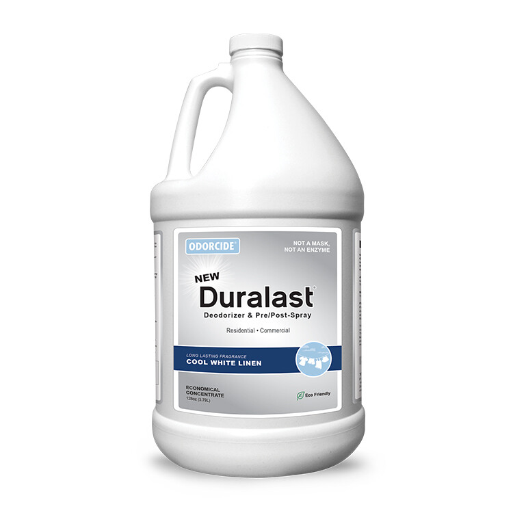 Duralast by Odorcide | Cool White Linen | Gallon Duralast by Odorcide | Cool White Linen | Gallon