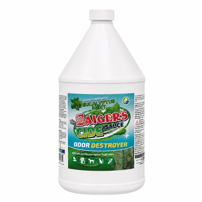 Saiger's "Cide" Sauce Eucalyptus Mint | Odor Destroyer | Gallon