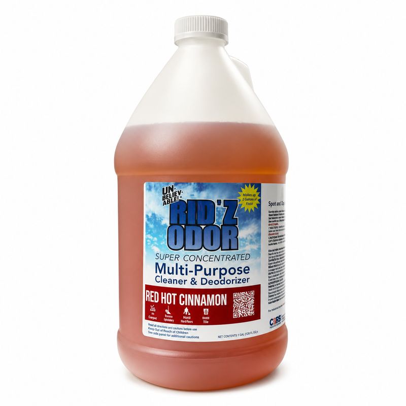 UNBELIEVABLE!® Rid'Z Odor by Core Products  | Red Hot Cinnamon Scent |  Gallon