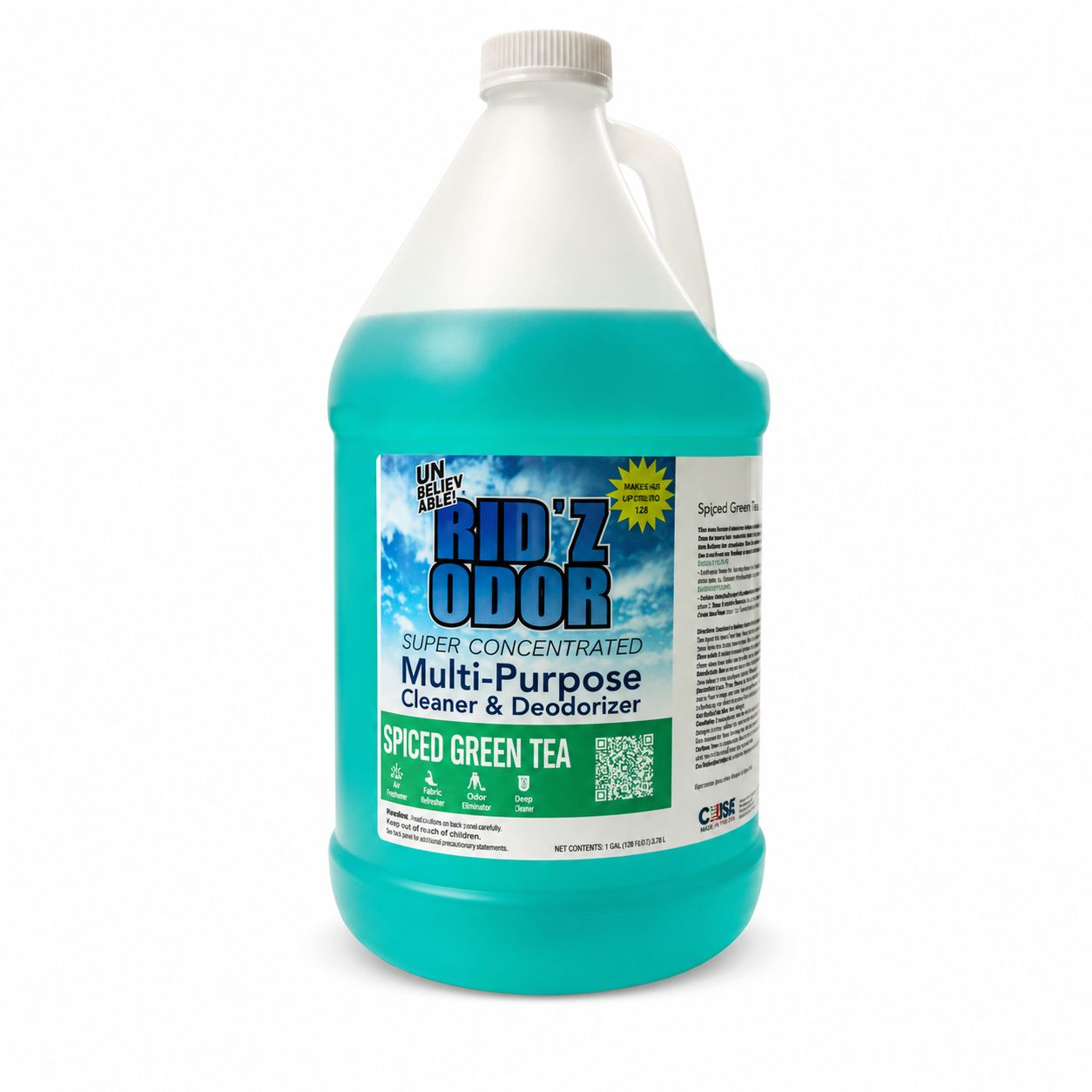 UNBELIEVABLE!® Rid'Z Odor by Core Products  | Spiced Green Tea Scent |  Gallon