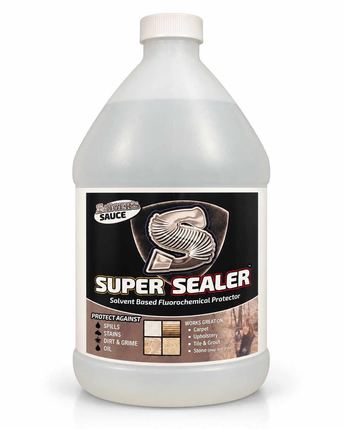 Saiger's Sauce Super Sealer | Solvent-based Fluorochemical Protector​ | Gallon