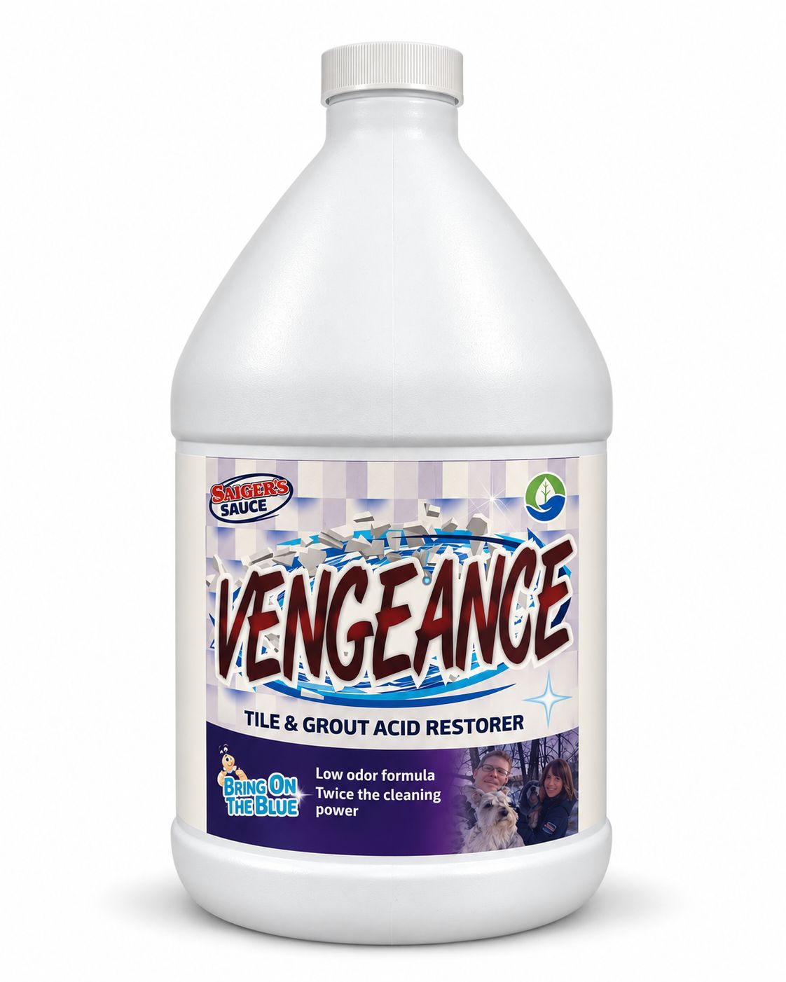 Saiger's Sauce Vengeance | Tile & Grout Acid Restorer | Gallon Saiger's Sauce Vengeance | Tile & Grout Acid Restorer | Gallon