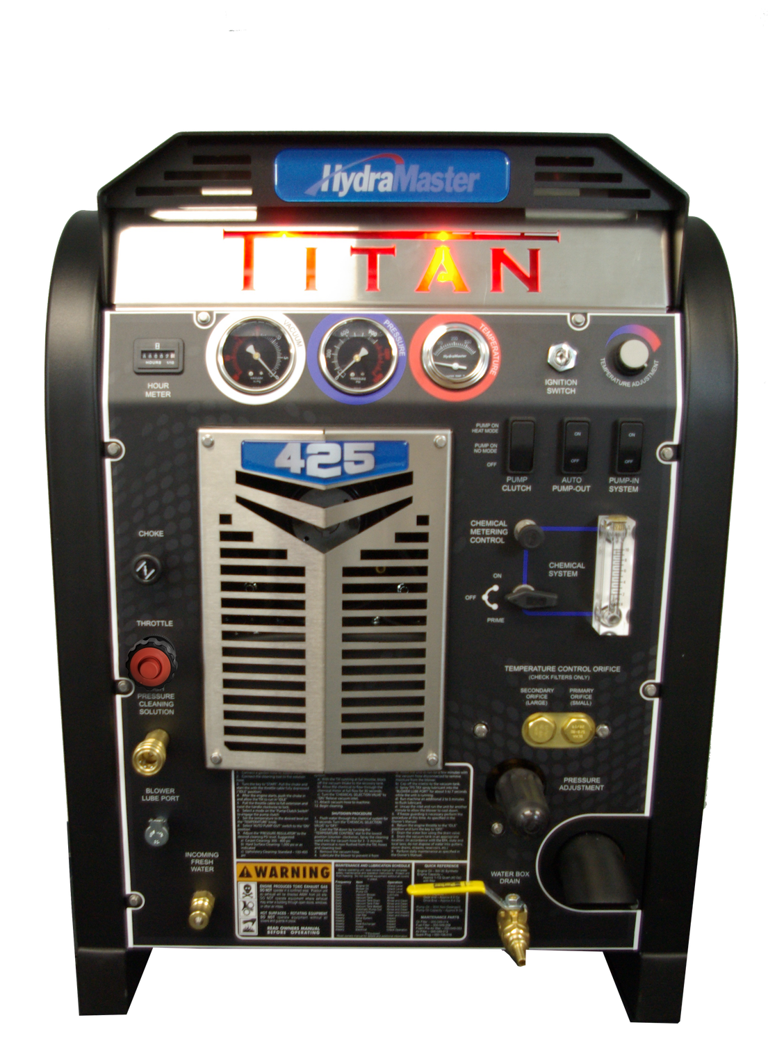 HydraMaster Titan 425 Truckmount | 70 Gallon & 100 Gallon Recovery Tank Options
