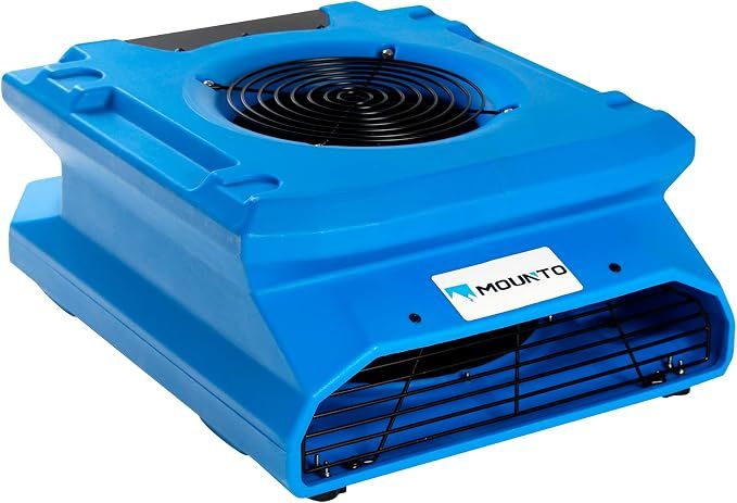 MOUNTO 1/4 HP 1200 CFM Low Profile Air Mover MOUNTO 1/4 HP 1200 CFM Low Profile Air Mover