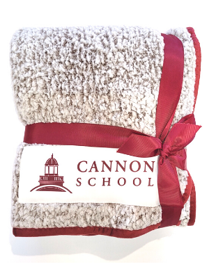 Cannon School Frosty Fleece Blanket