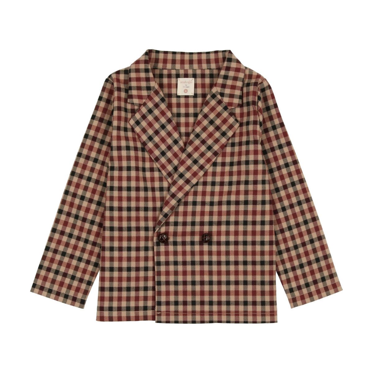 Lillegs Plaid Blazer