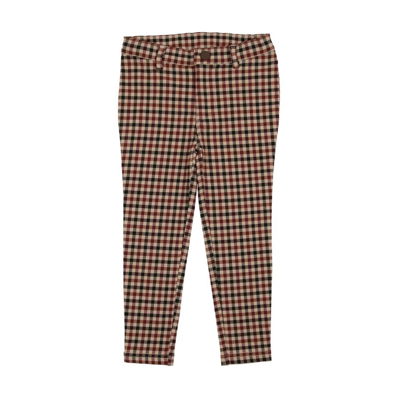 Lillegs Tan Plaid Pants