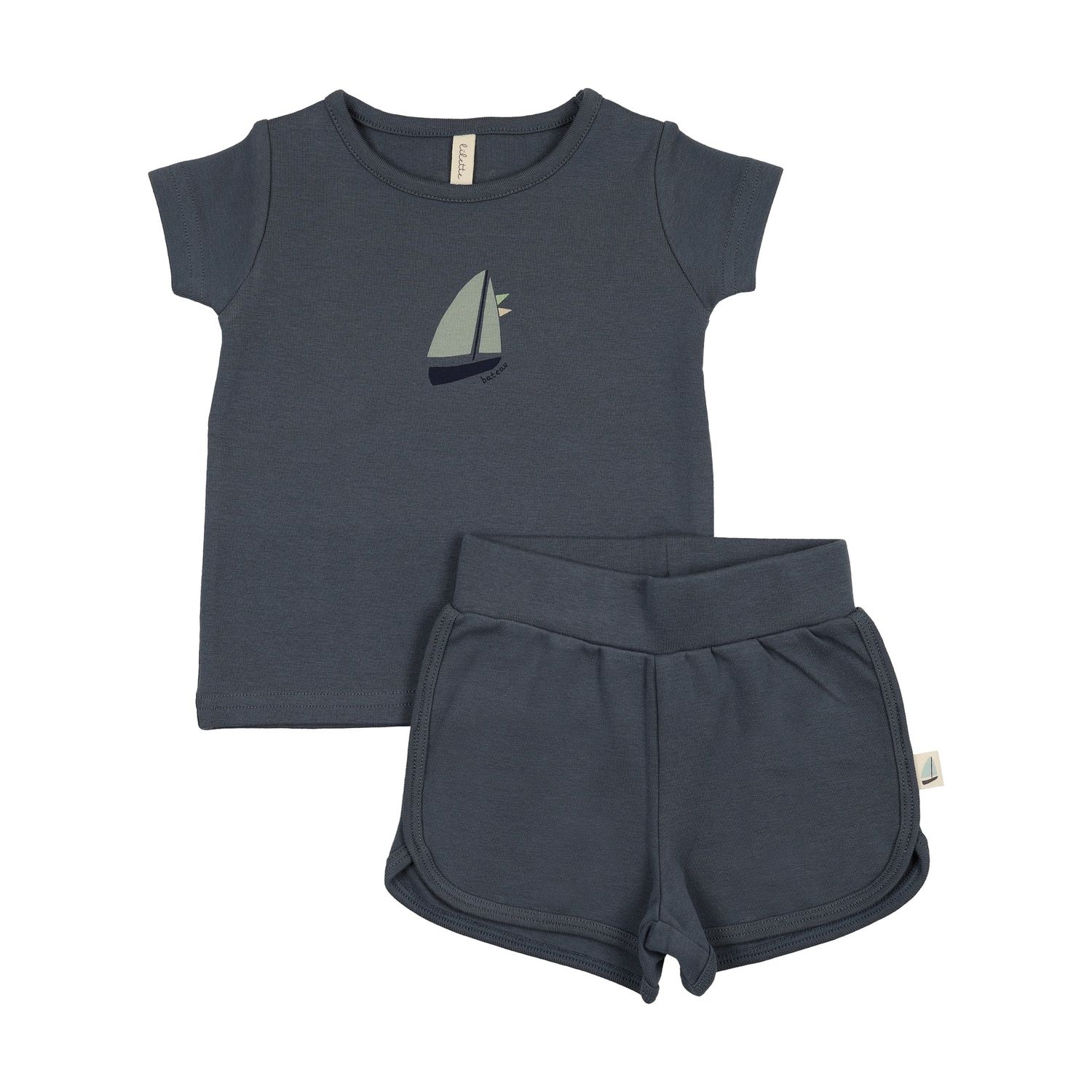 Lil Legs NAUTICAL SHORT SLEEVE SET NSS S26