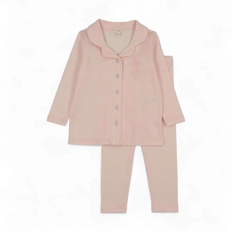 Lil Legs Analogie SSLST S26 SAILOR STRIPE LOUNGE SET