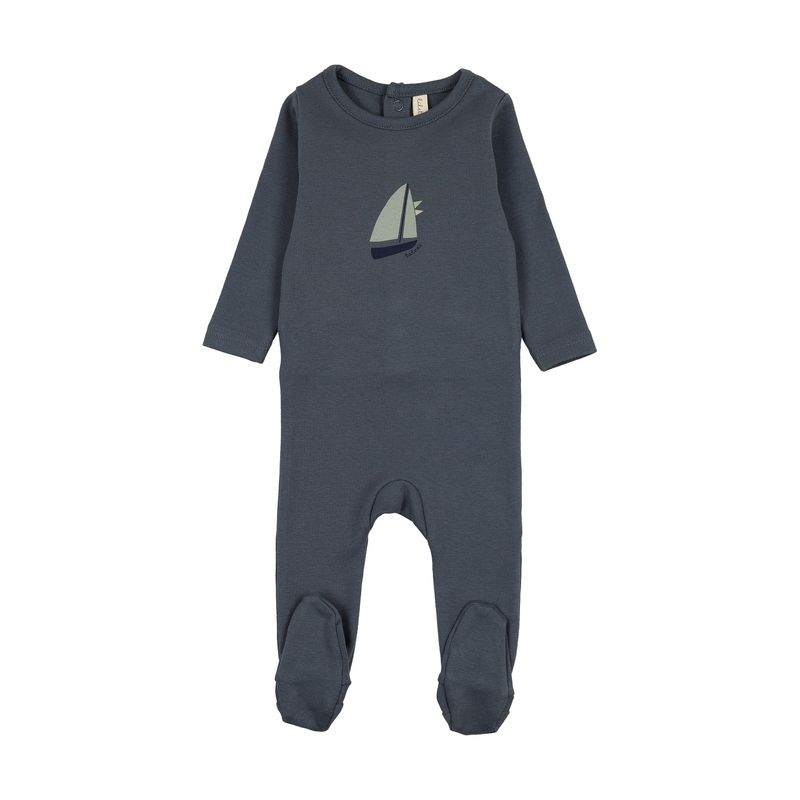 Lil Legs NAUTICAL GRAPHIC FOOTIE NGF S26